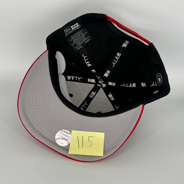 Black Red New York Yankees NY Stadium Subway Series Side Patch New Era MLB 9Fifty Snapback Hat