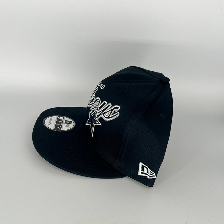 Navy Dallas Cowboy 50 Star Side Patch New Era NFL 9Fifty Snapback Hat