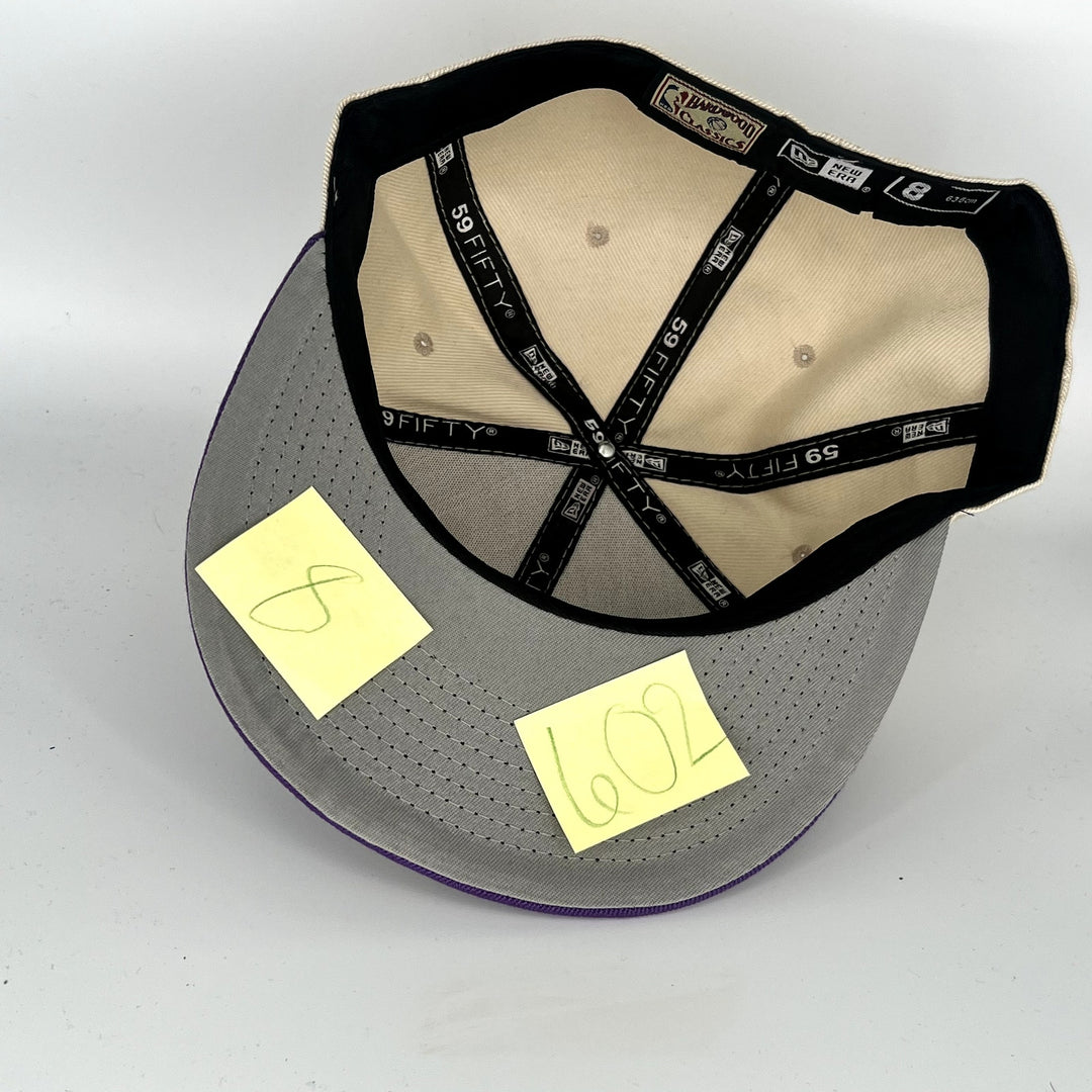 Tan Maroon Los Angeles Lakers New Era NBA 59Fifty Fitted Hat