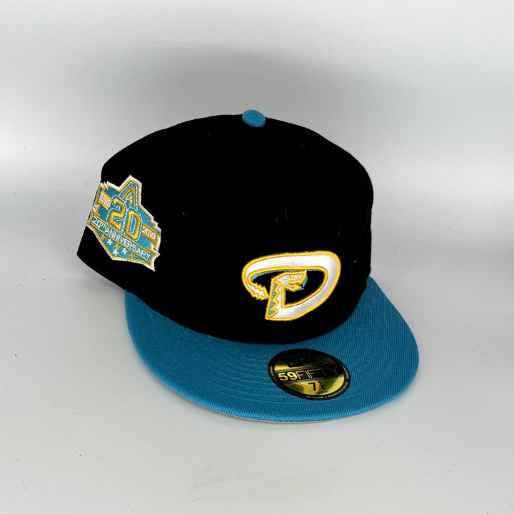 Black Blue Arizona Diamondbacks New Era MLB 59Fifty Fitted Hat