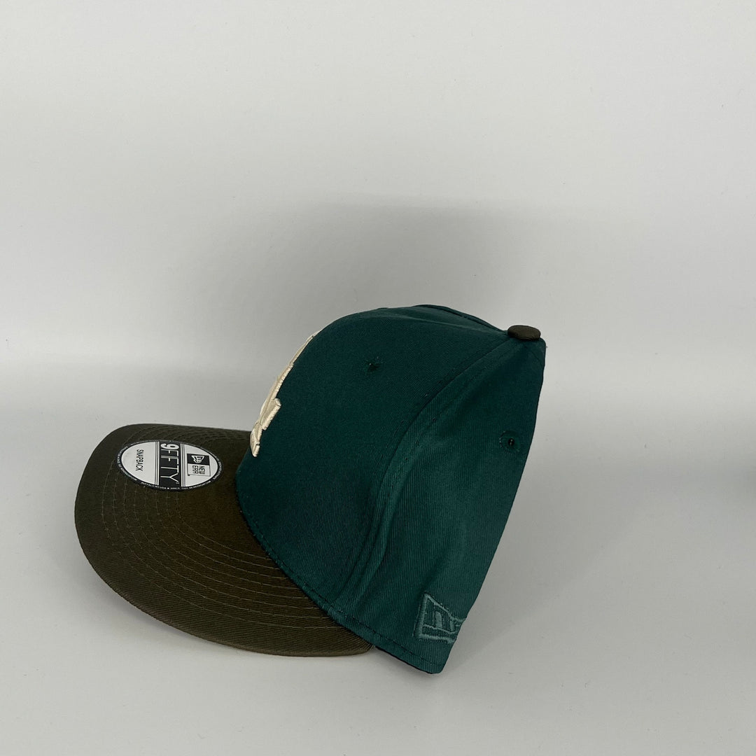 Green Brown UV Los Angeles Dodgers 1988 World Series New Era MLB 9Fifty Snapback Hat