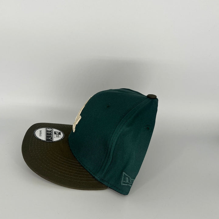 Green Brown UV Los Angeles Dodgers 1988 World Series New Era MLB 9Fifty Snapback Hat