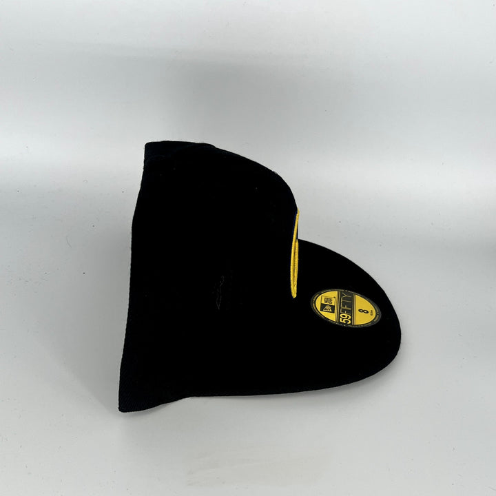 Black Golden State Warriors New Era NBA 59Fifty Fitted Hat