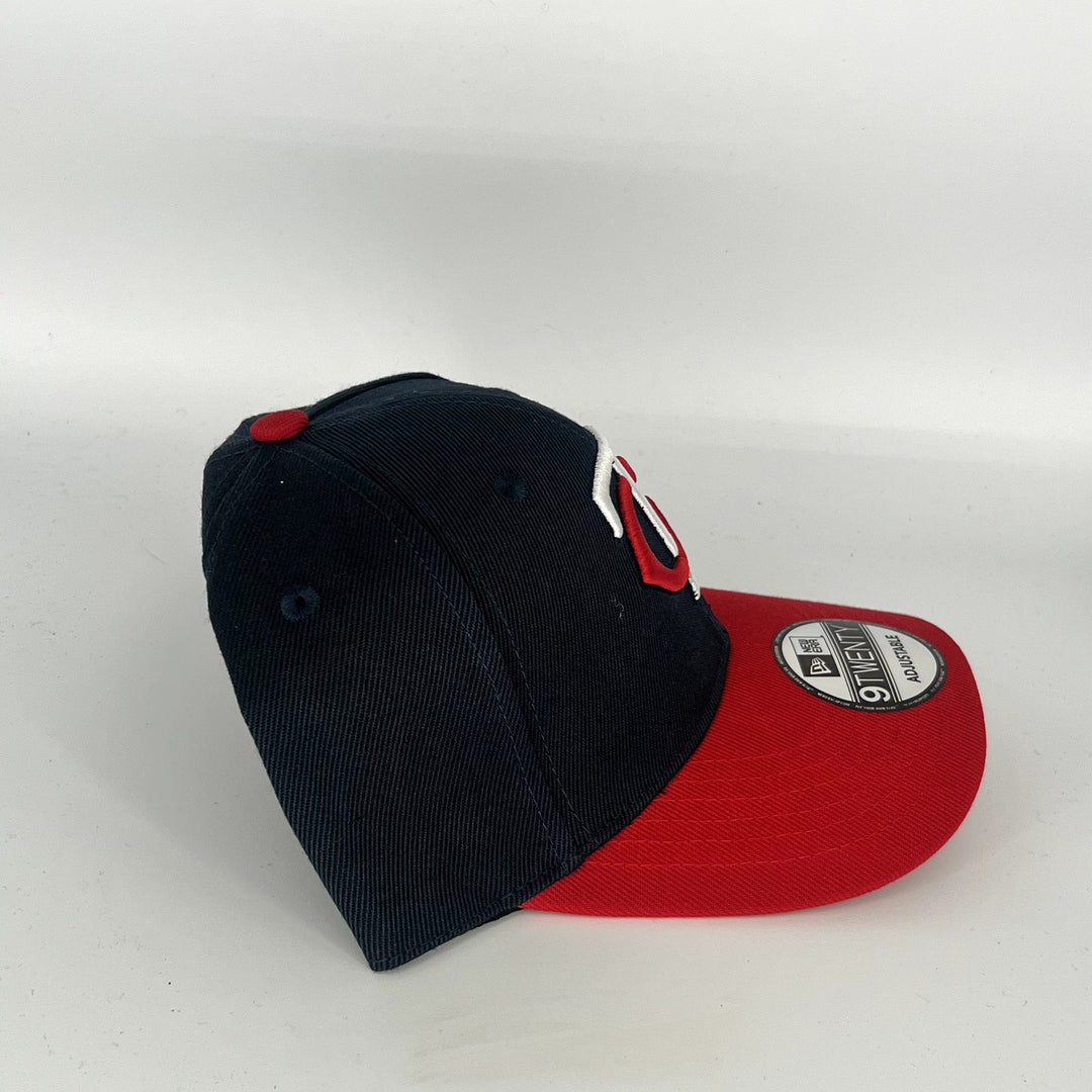 Black Red Minnesota Twins New Era MLB 9Twenty Adjustable Hat