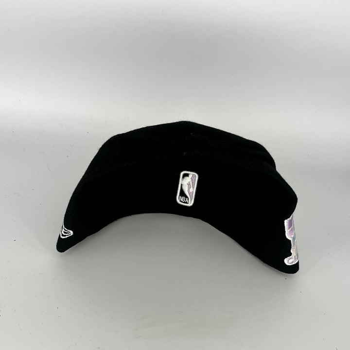 Black San Antonio Spurs New Era NBA 59Fifty Fitted Hat
