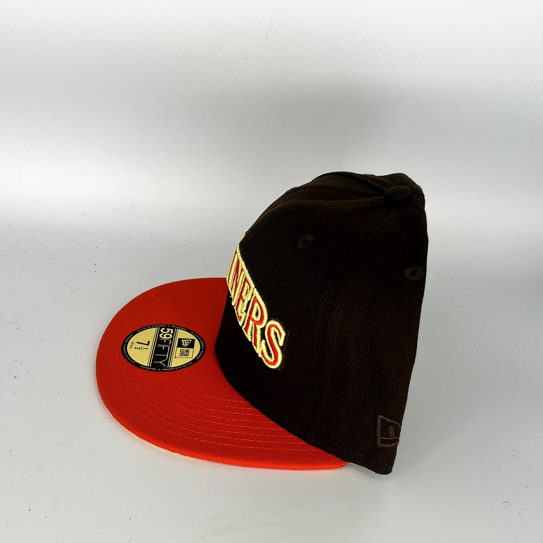 Brown Red Seattle Mariners 30TH Anniversary New Era MLB 59Fifty Fitted Hat
