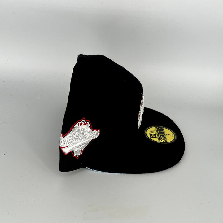 Black New York Yankees 1996 WS SP New Era MLB 59Fifty Fitted Hat