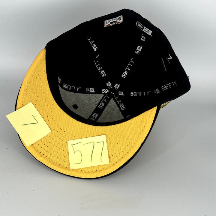 Black Pittsburgh Pirates New Era MLB 59Fifty Fitted Hat