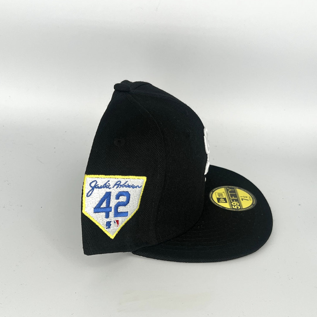 Black Chicago White Sox Jacki Robinson 42 SP New Era MLB 59Fifty Fitted Hat