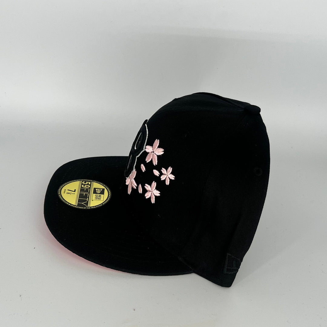 Black Boston Red Sox New Era MLB 59Fifty Fitted Hat