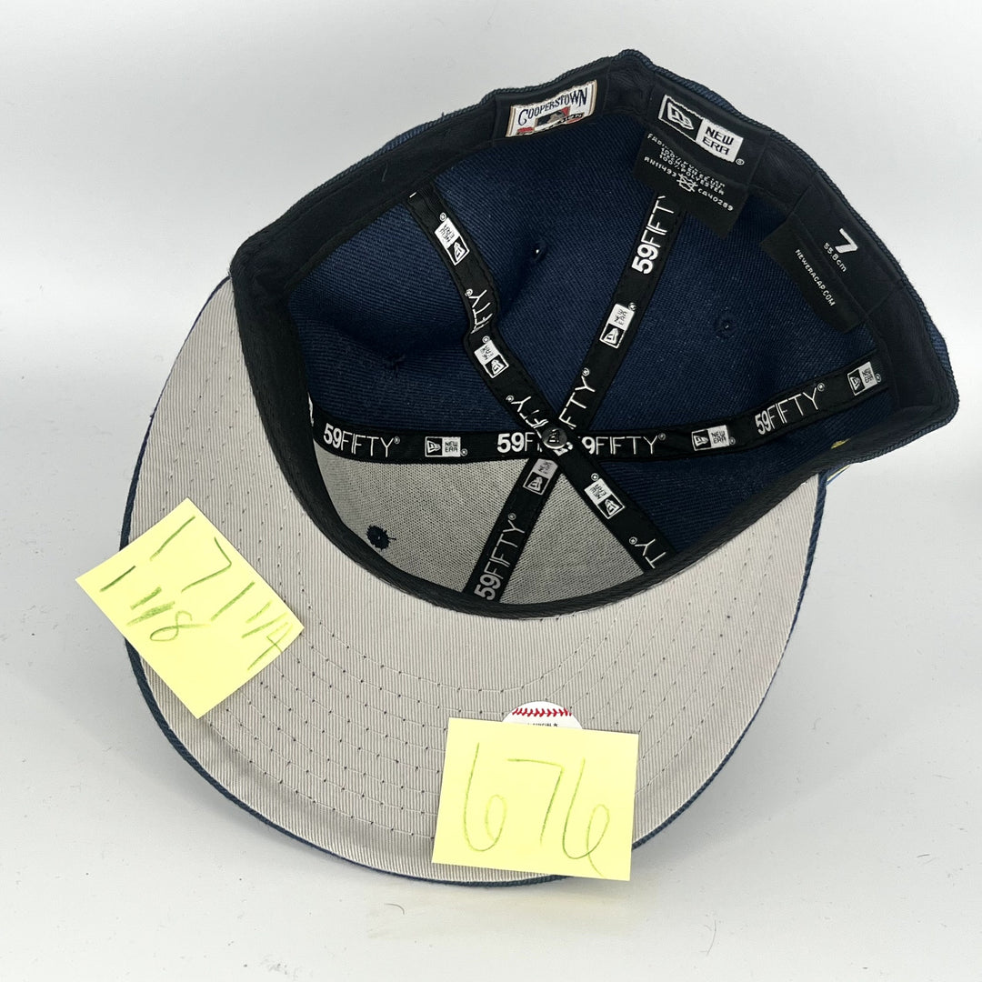 Navy Blue New York Yankees Jackie Robinson 42 SP New Era MLB 59Fifty Fitted Hat