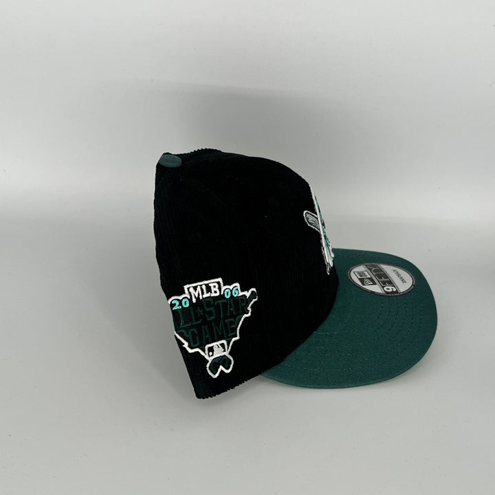 Black Green Pittsburgh Pirates 2006 MLB All Star Game Side Patch New Era MLB 9Fifty Snapback Hat