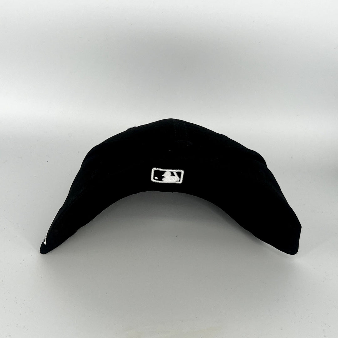 Black Atlanta Braves New Era MLB 59Fifty Fitted Hat