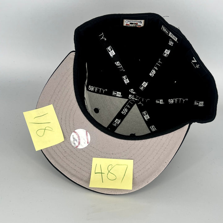Black New York Mets New Era MLB 59Fifty Fitted Hat