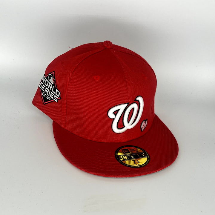 Red Washington Nationals 2019 World Series SP New Era MLB 59Fifty Fitted Hat