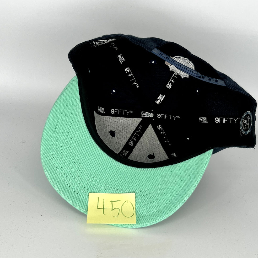Black Green Seattle Kraken New Era NHL 9Fifty Snapback Hat