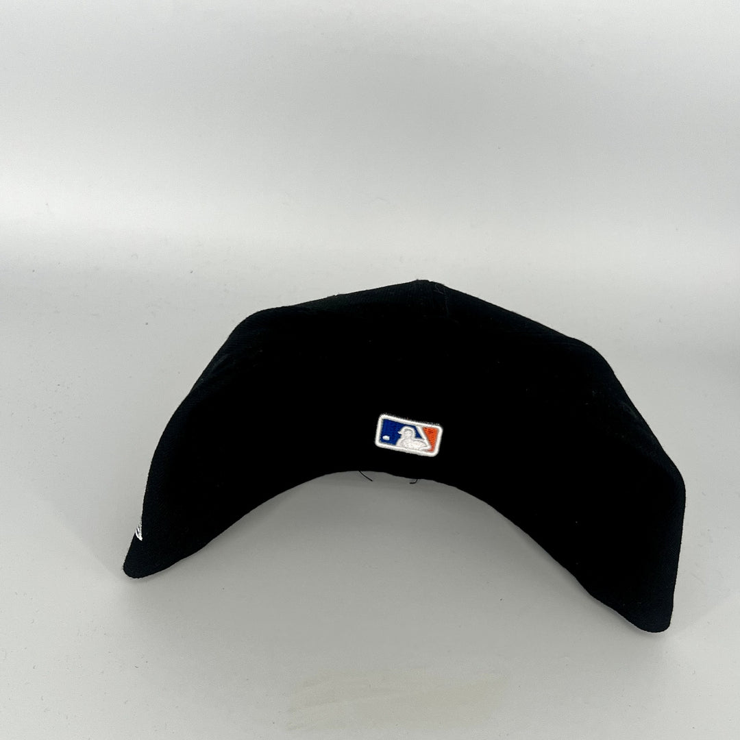 Black New York Mets New Era MLB 59Fifty Fitted Hat