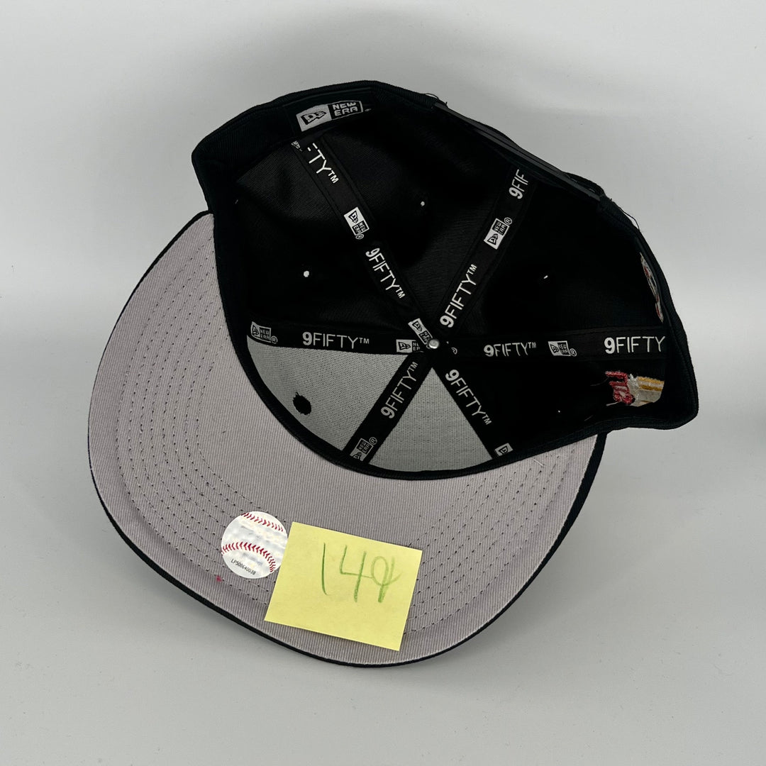 Black Los Angeles Dodgers Los Angeles USA Side Patch New Era MLB 9Fifty Snapback Hat