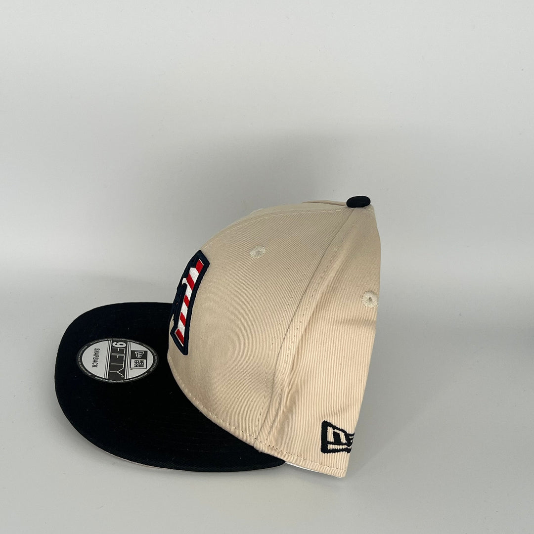 Khaki Black Arizona Diamondbacks N.L. Side Patch New Era MLB 9Fifty Snapback Hat