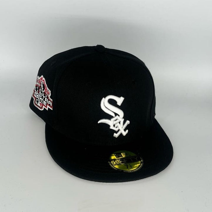 Black Chicago White Sox New Era MLB 59Fifty Fitted Hat
