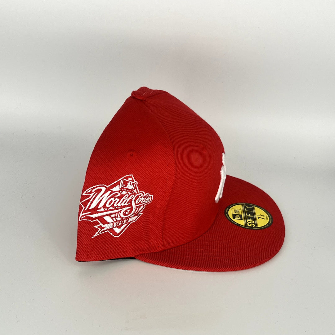 Red New York Yankees 1999 World Series New Era MLB 59Fifty Fitted Hat