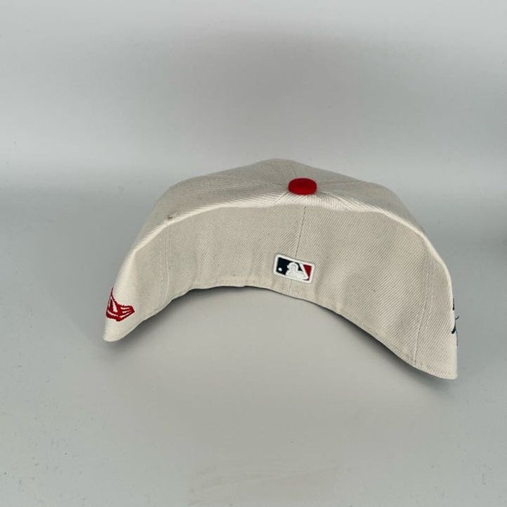 White red  Los Angeles Angels New Era MLB 59Fifty Fitted Hat