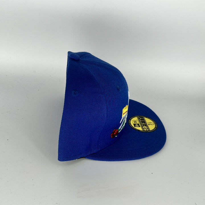 Blue Los Angeles Dodgers  7X Champions Patch New Era MLB 59Fifty Fitted Hat
