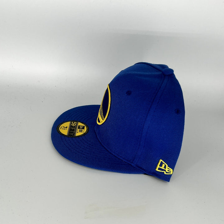 Blue Golden State Warriors New Era NBA 59Fifty Fitted Hat