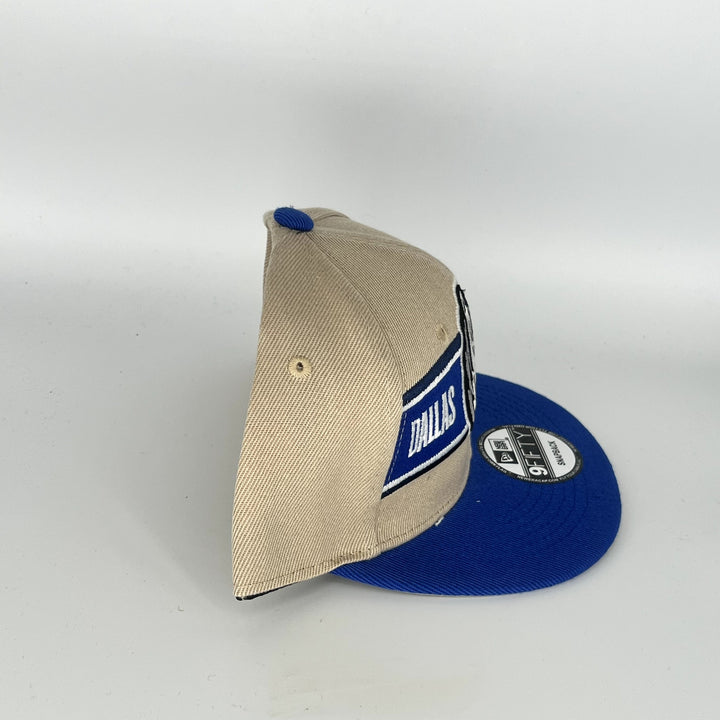 Brown Blue Dallas Mavericks New Era NBA 9Fifty Snapback Hat