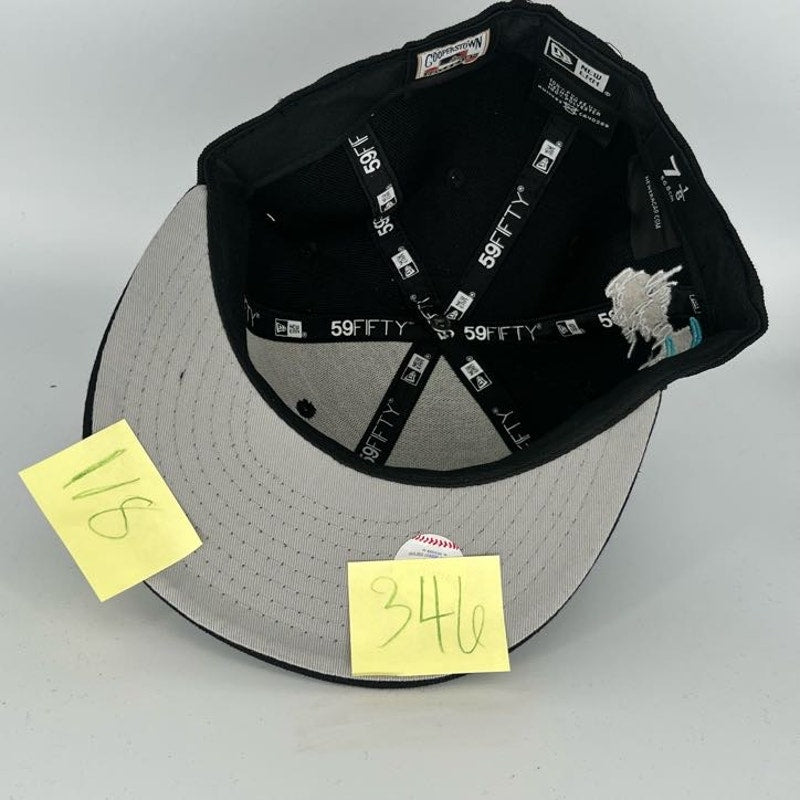 Black New York Yankees New Era MLB 59Fifty Fitted Hat