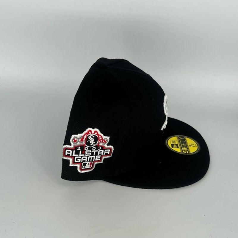 Black Chicago White Sox New Era MLB 59Fifty Fitted Hat