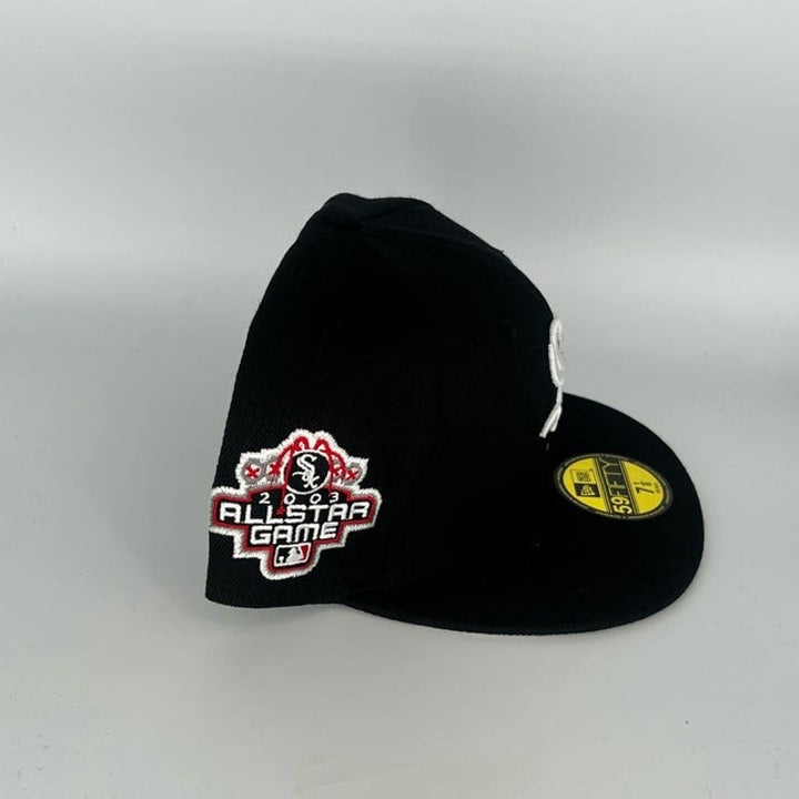 Black Chicago White Sox New Era MLB 59Fifty Fitted Hat