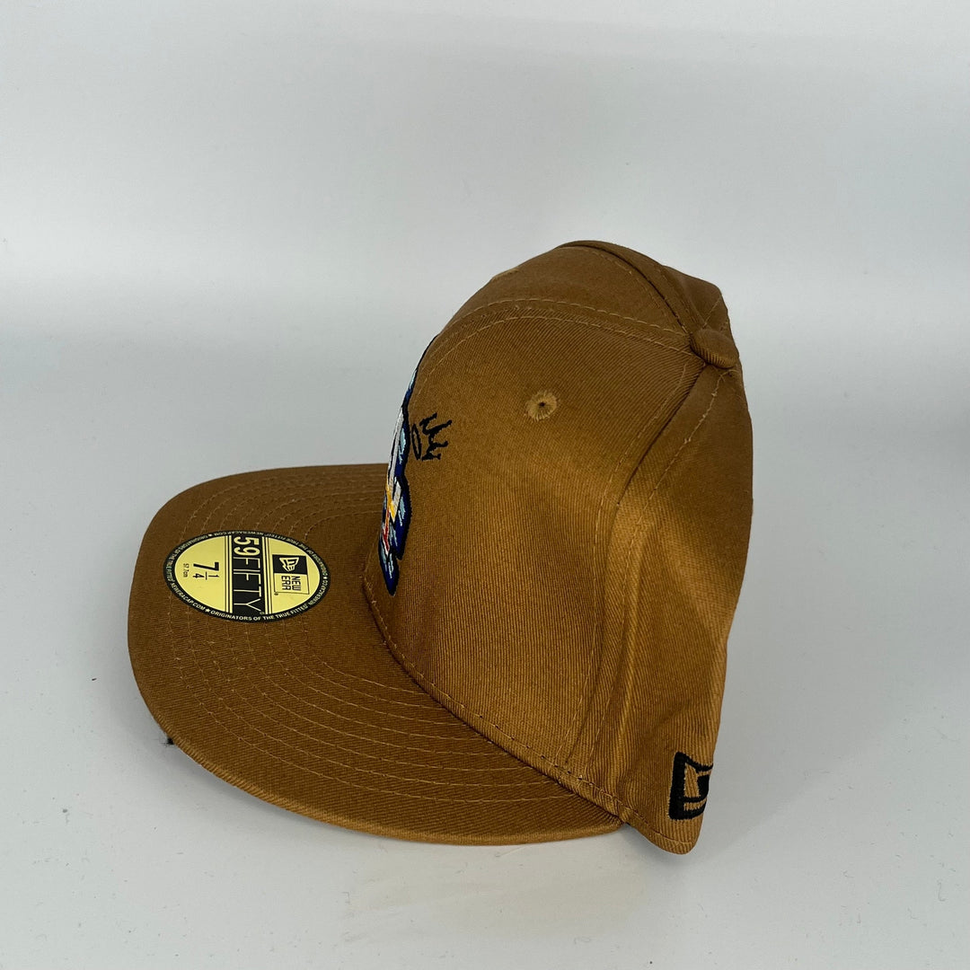 Brown Los Angeles Dodgers New Era MLB 59Fifty Fitted Hat