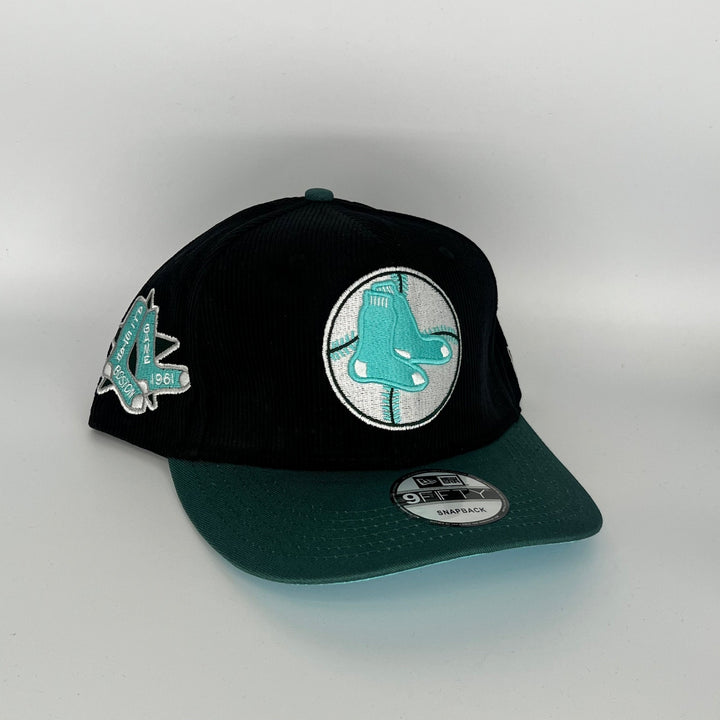Black Green Boston Red Sox 1961 All Star Game Side Patch New Era MLB 9Fifty Snapback Hat