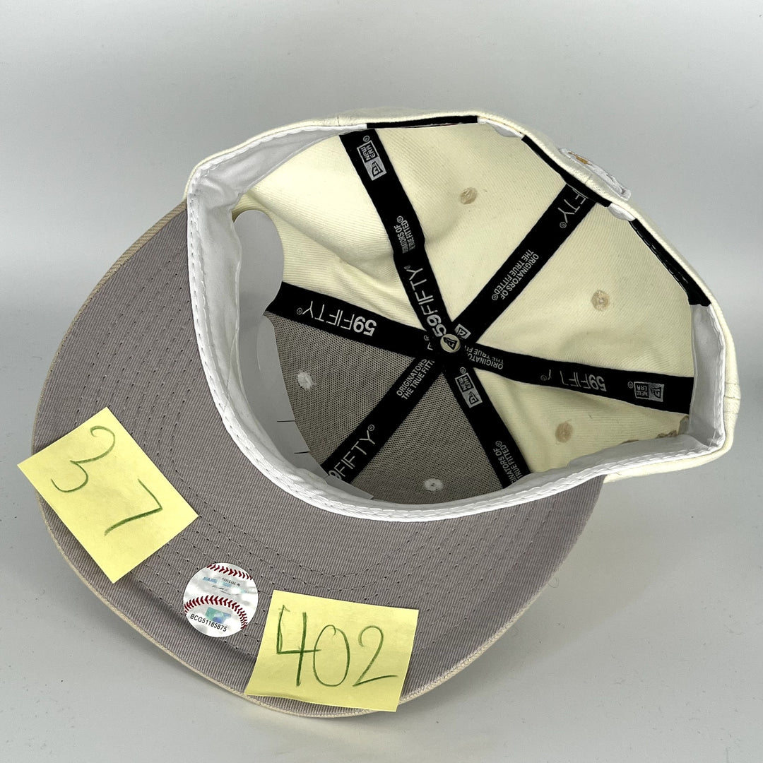 White Brown Atlanta Braves 30th Season In Atlanta SP New Era MLB 59Fifty Fitted Hat