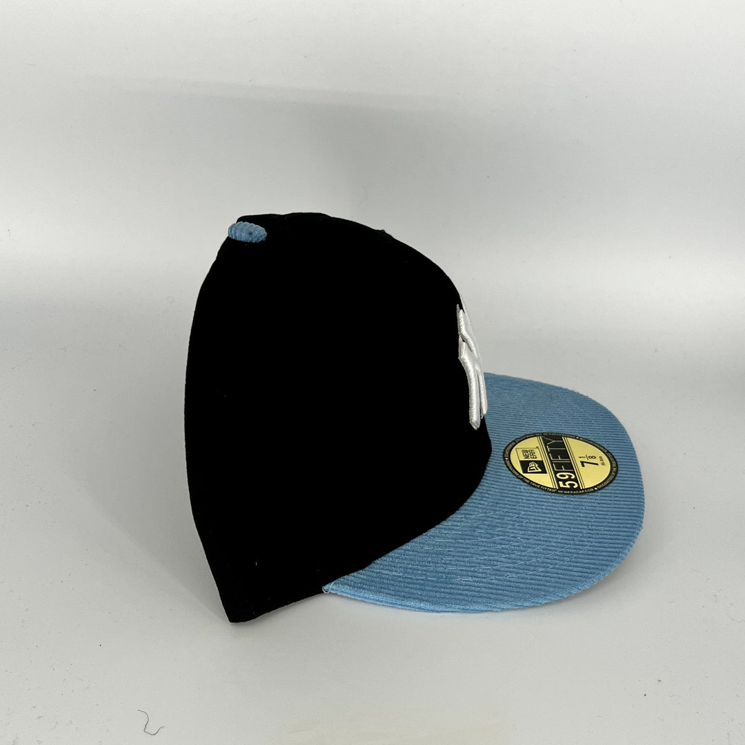 Black  Blue New York Yankees New Era MLB 59Fifty Fitted Hat