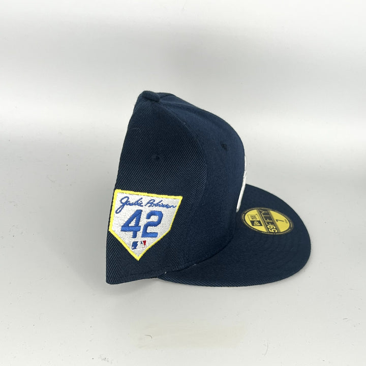 Navy Blue New York Yankees Jackie Robinson 42 SP New Era MLB 59Fifty Fitted Hat