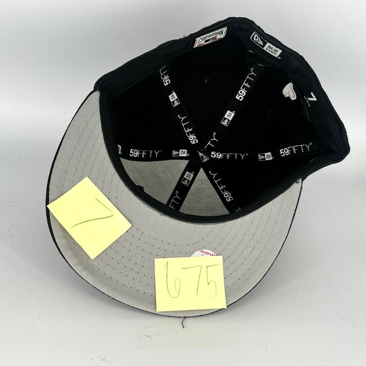 Black Los Angeles Dodgers 50TH Anniversary SP New Era MLB 59Fifty Fitted Hat