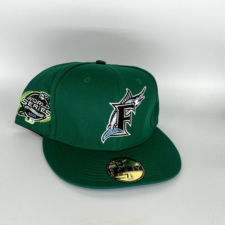 Green Florida Marlins New Era MLB 59Fifty Fitted Hat