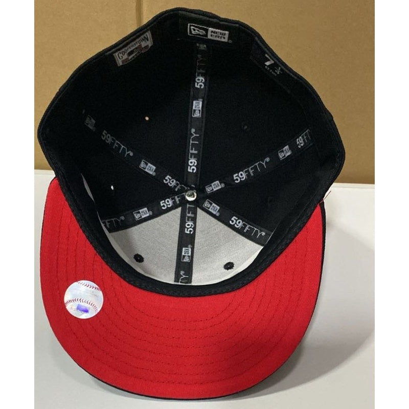 Black Los Angeles Dodgers New Era MLB 59Fifty Fitted Hat