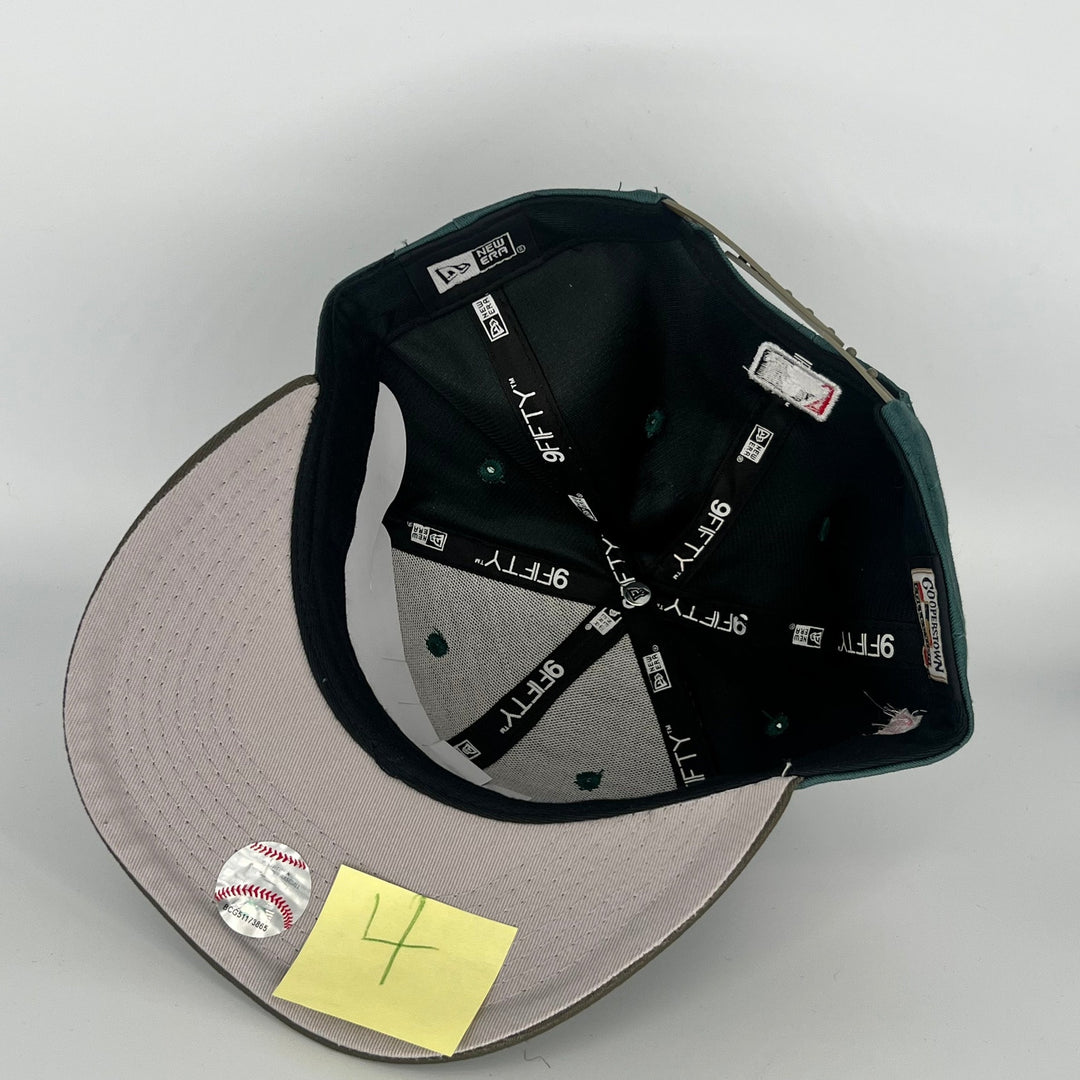 Green Brown UV Los Angeles Dodgers 1988 World Series New Era MLB 9Fifty Snapback Hat