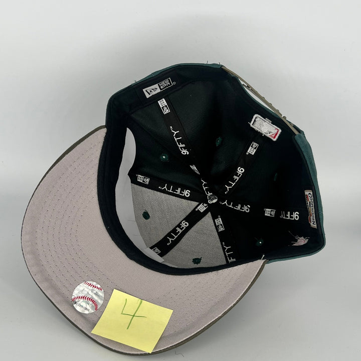 Green Brown UV Los Angeles Dodgers 1988 World Series New Era MLB 9Fifty Snapback Hat