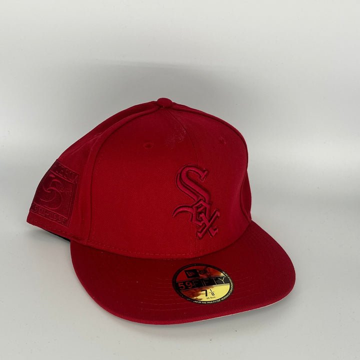 Red Chicago White Sox 95 Years Side Patch New Era MLB 59Fifty Fitted Hat