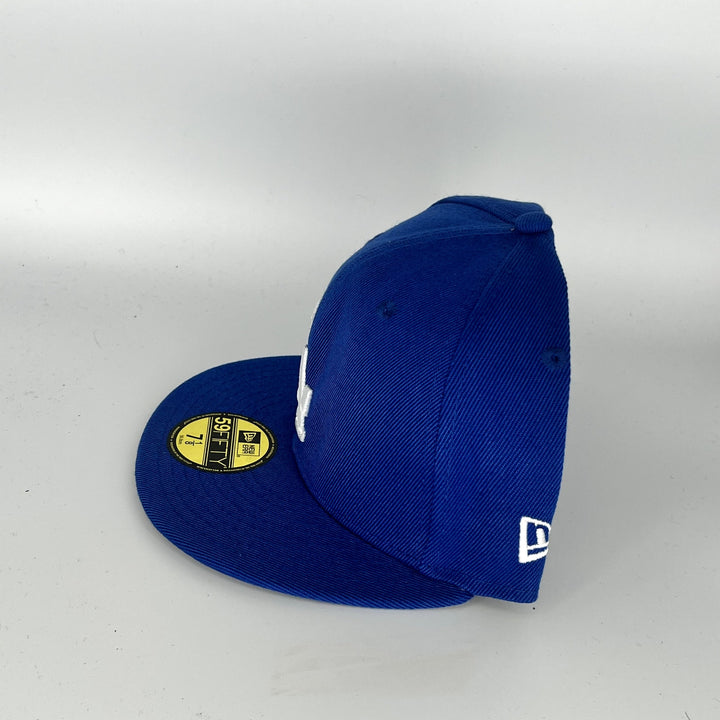 Blue Los Angeles Dodgers  7X Champions Patch New Era MLB 59Fifty Fitted Hat