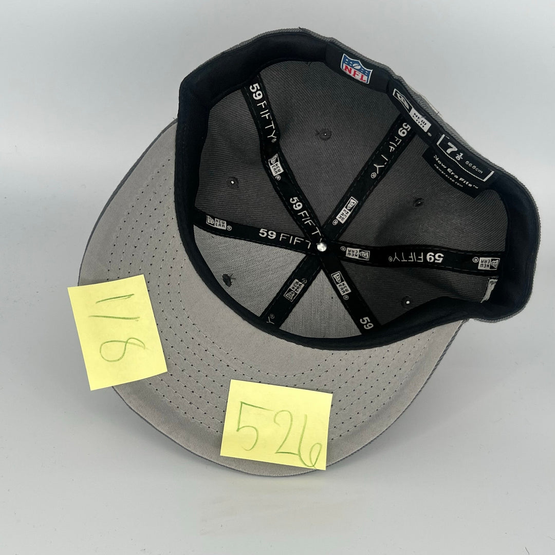 Gray Kansas City Chiefs New Era NFL 59Fifty Fitted Hat