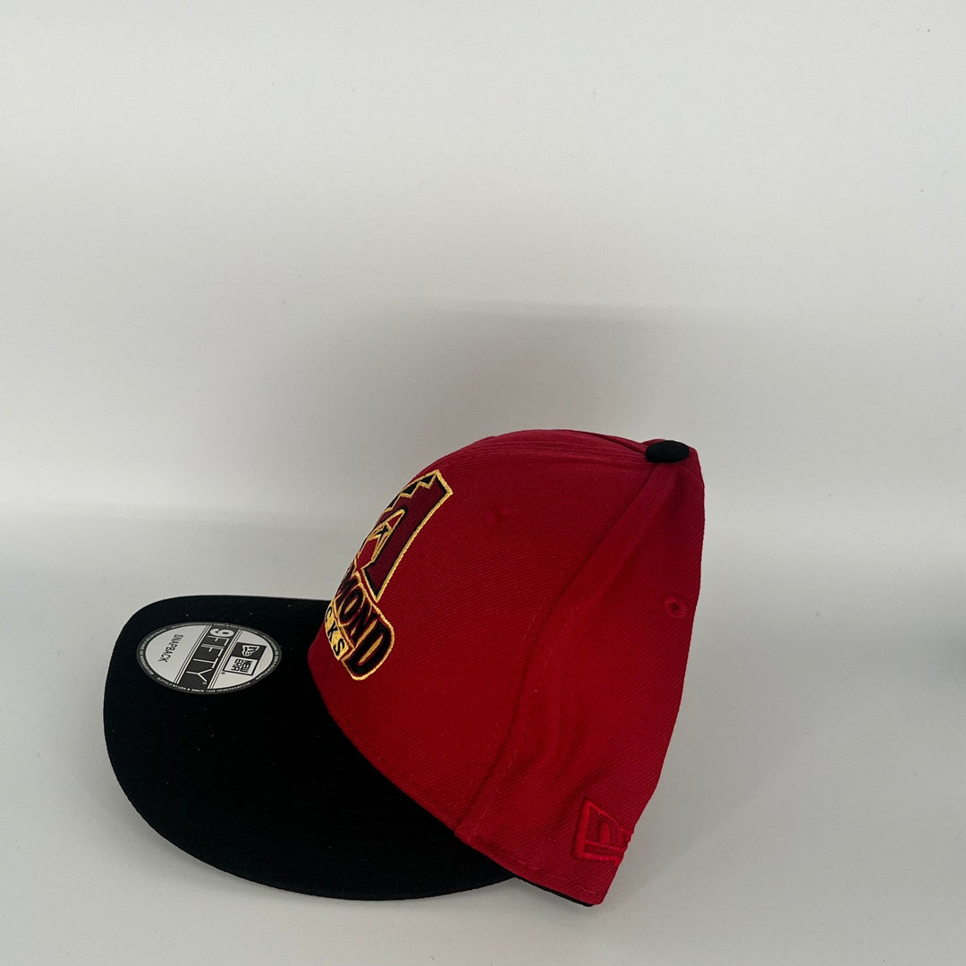 Red Black Arizona Diamondbacks 1998 Inaugural Season Arizona Diamondbacks Side Patch New Era MLB 9Fifty Snapback Hat