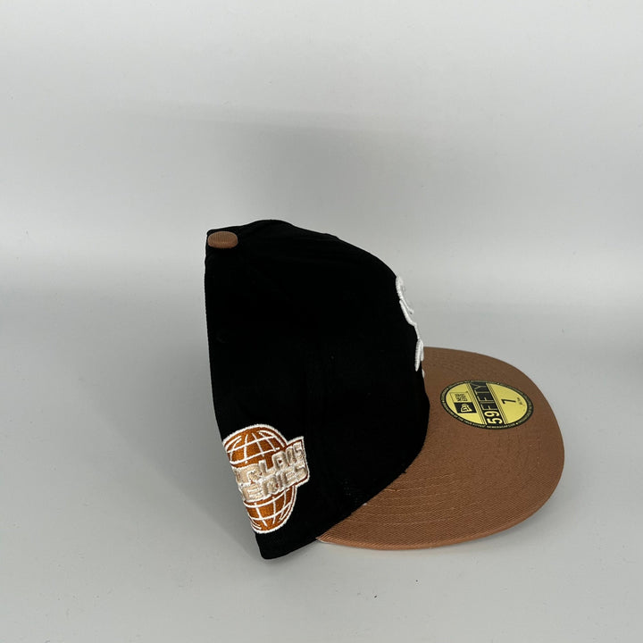 Black Brown Chicago White Sox World Series Side Patch New Era MLB 59Fifty Fitted Hat