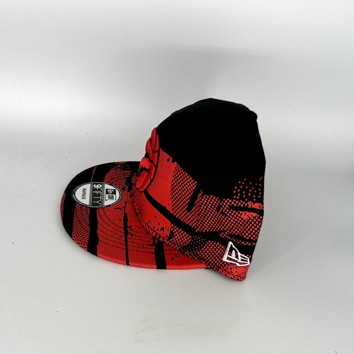 Black Red Toronto Raptors New Era NBA 9Fifty Snapback Hat