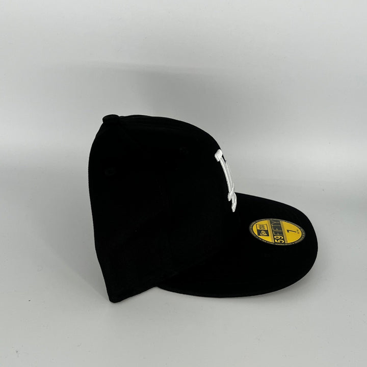 Black Los Angeles Dodgers New Era MLB 59Fifty Fitted Hat