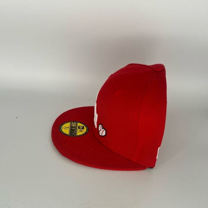 Red Los Angeles Dodgers New Era MLB 59Fifty Fitted Hat